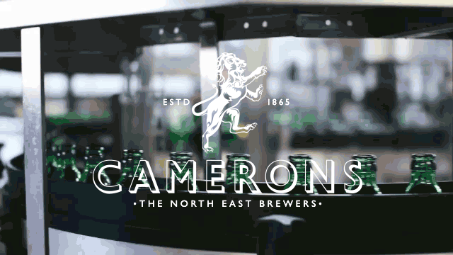 camerons brewery - mobile welcome - screen