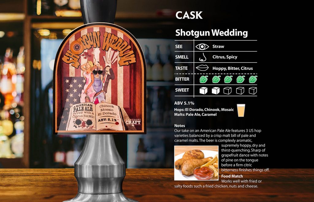Shotgun Wedding - cask - camerons brewery