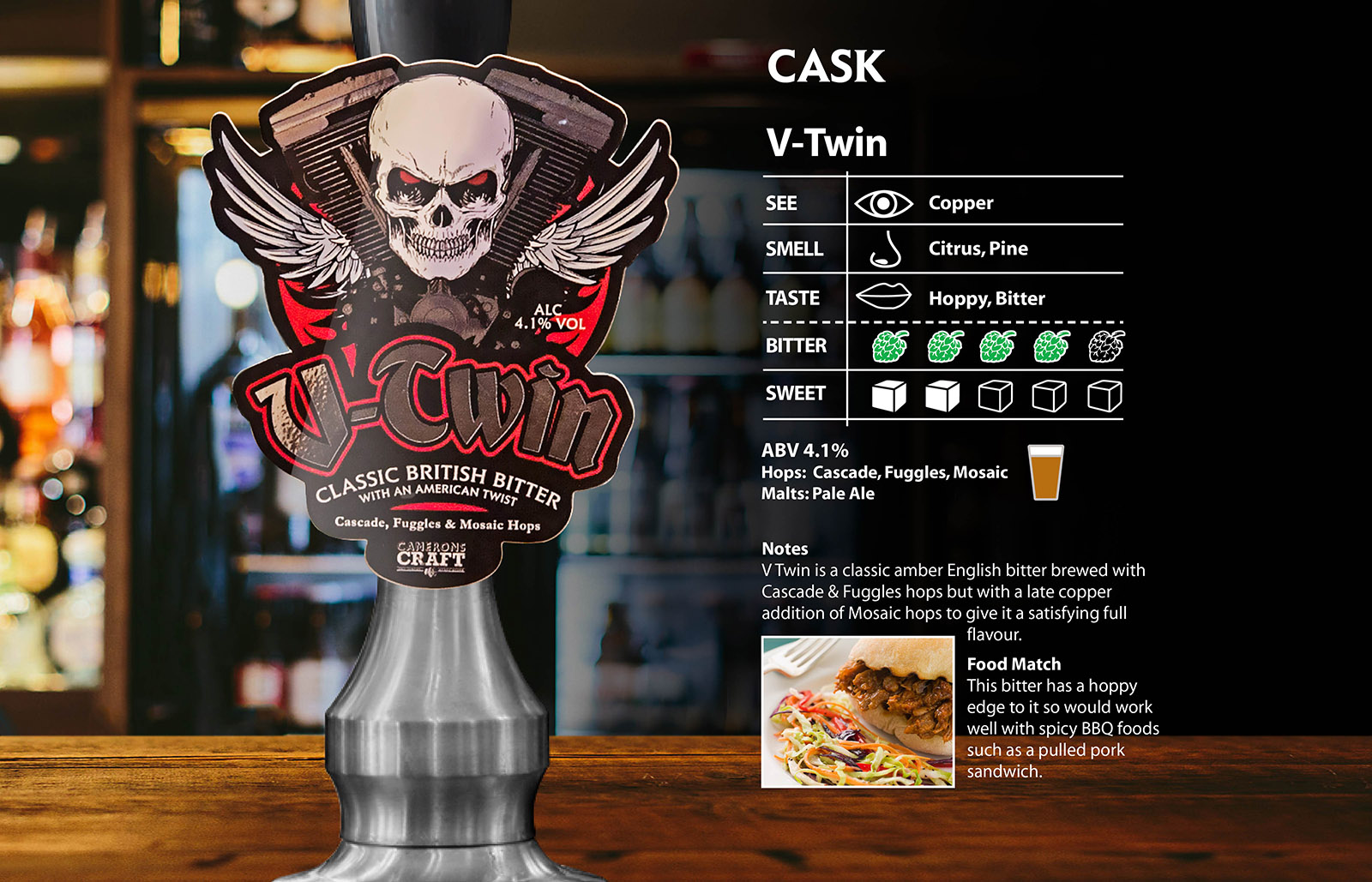 v-twin - cask - camerons brewery