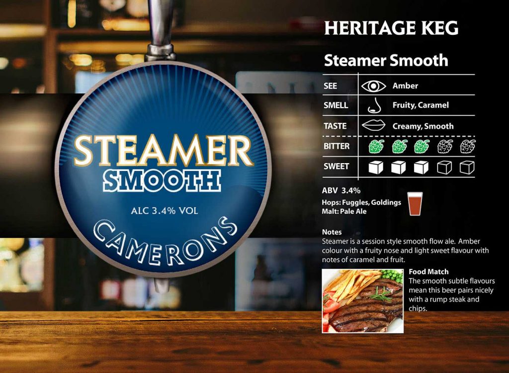 steamer smooth - heritage keg - lense