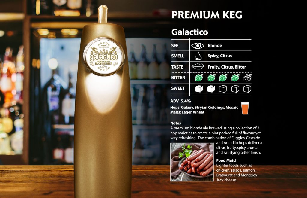 Galactico premium keg