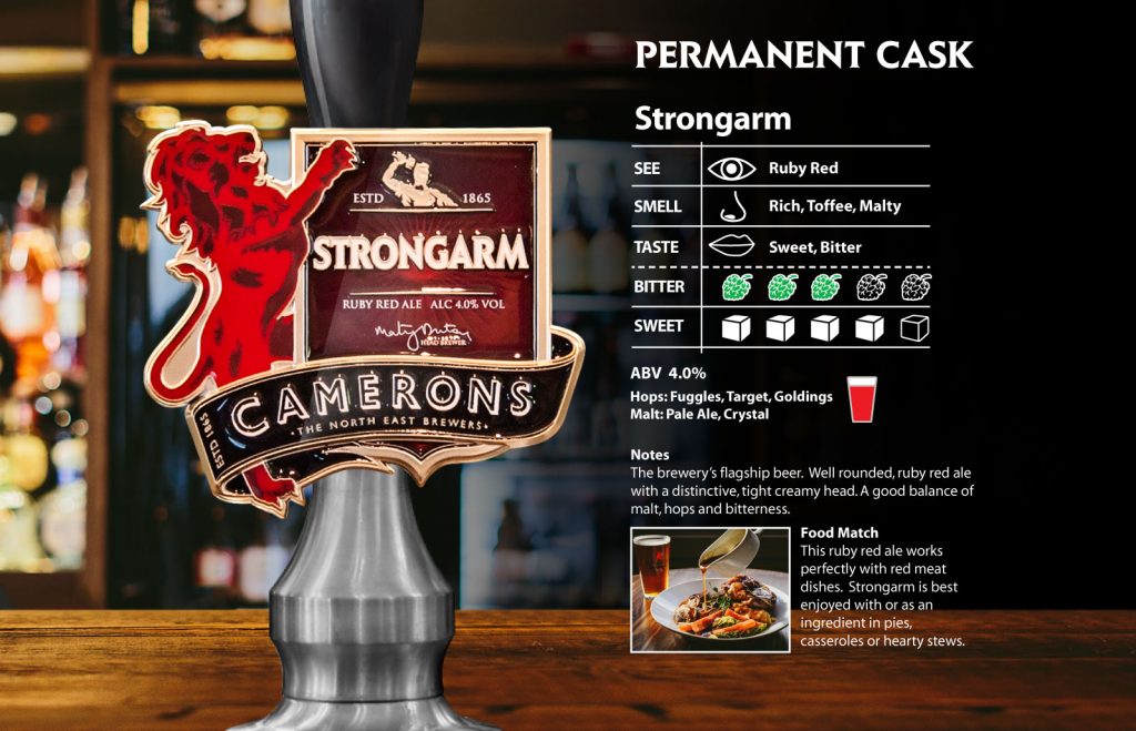 Strongarm - cask - camerons brewery