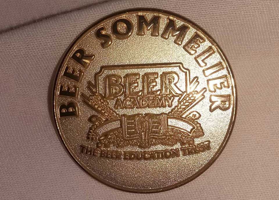 beer sommelier-badge